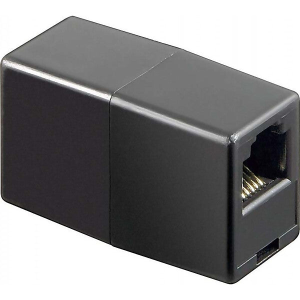 Goobay RJ12 Kupplung sw,Bu/Bu 50592